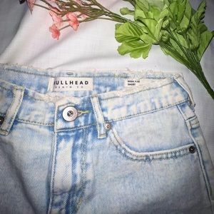 BULLHEAD/Pacsun Lightwash Denim Shorts
